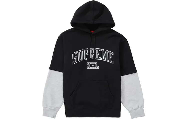 Supreme Xxl Hooded Sweatshirt