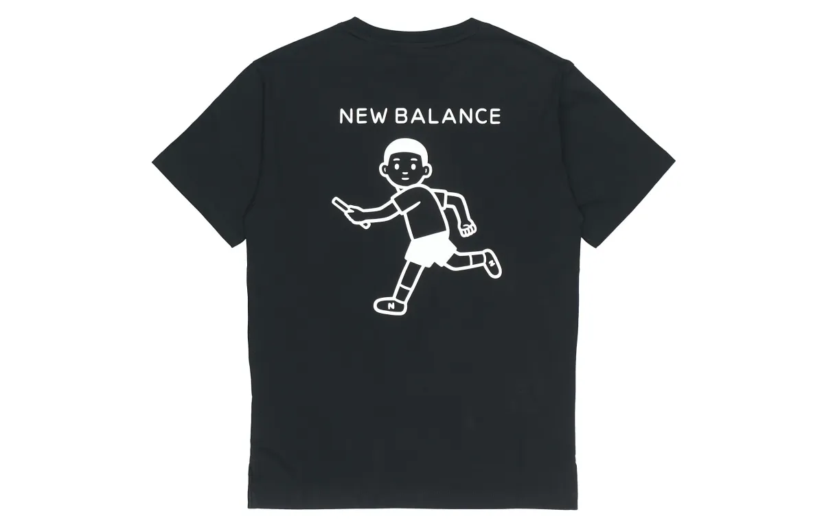 New Balance Noritake Collection T Shirt Unisex Black