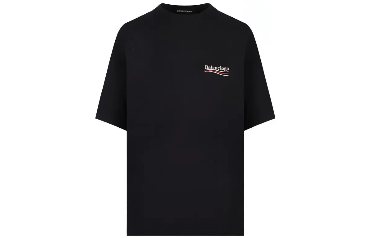 Balenciaga Logo Print T Shirt
