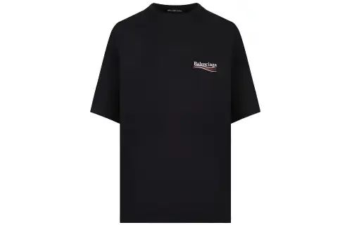 Balenciaga Logo Print T Shirt