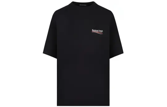 Balenciaga Logo Print T Shirt
