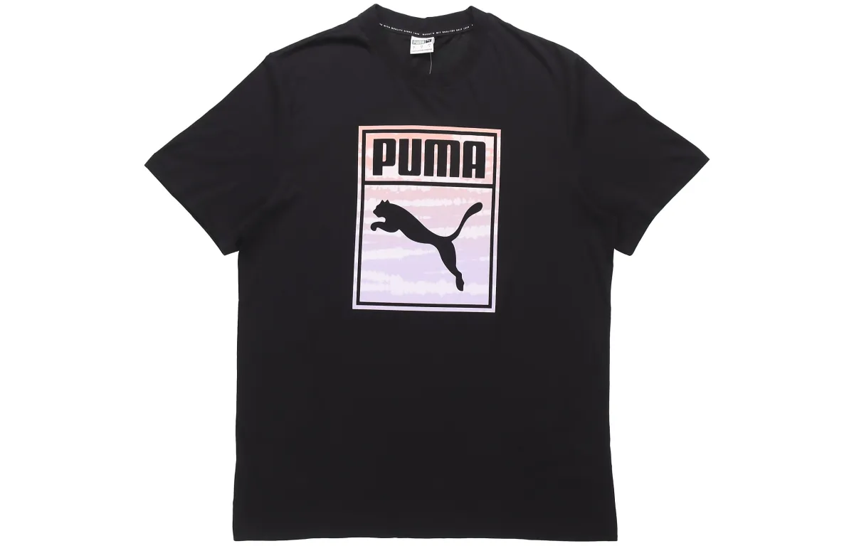 PUMA T-Shirts Men's Crew Neck Moderate Straight Fit