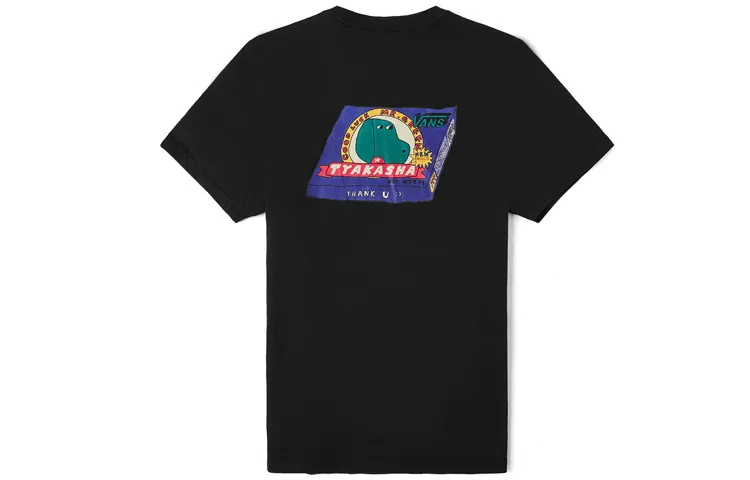 Vans Asian Artist Series T Shirts Men's Crew Neck Moderate Straight Fit