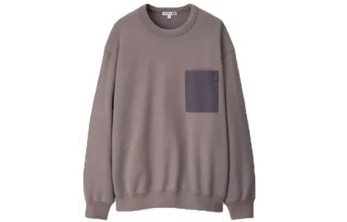 UNIQLO X JW Anderson Uniqlo Jw Anderson Co Branded Series Sweatshirts Men's Crew Neck Moderate Regular