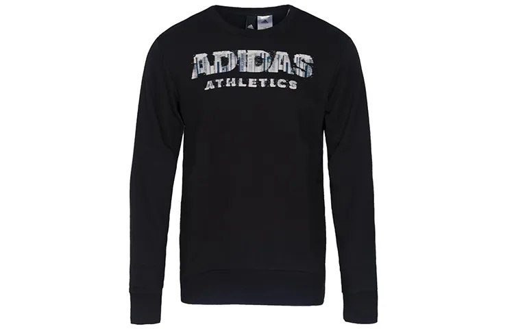 Adidas Sweatshirts Men's Crew Neck Moderate Straight Fit
