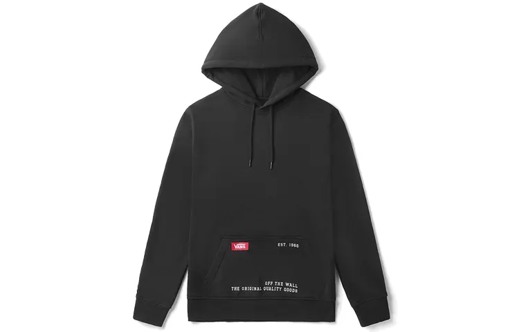 Vans Risk It Flc Sweatshirts Unisex Hooded Moderate Regular