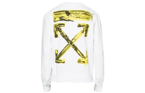 OFF WHITE Sweatshirt Men's White
