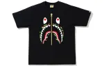 A Bathing Ape zip shark short-sleeve T-shirt