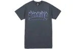 Thrasher T Shirt US Version Unisex Gray Blue