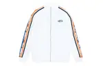 Li Ning Sports Fashion Collection Sweatshirts Unisex Ivory Stand Collar Moderate Cardigan