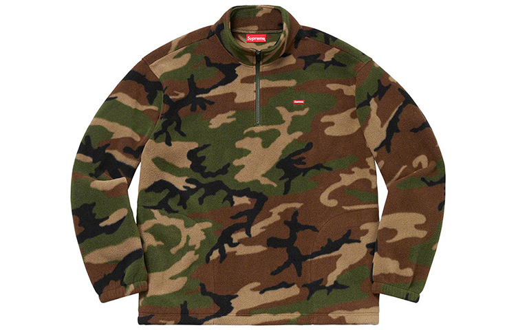 Supreme Polartec Half Zip Pullover