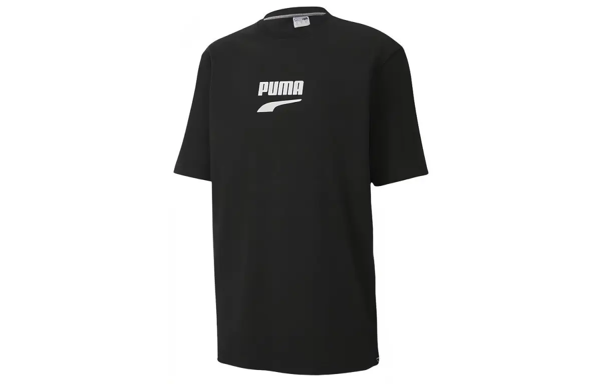 PUMA T-Shirts Men's Crew Neck Moderate Straight Fit