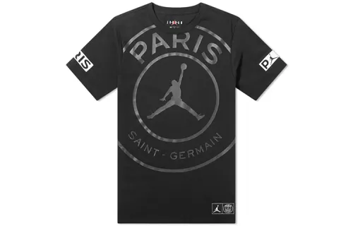 Jordan X Paris Saint Germain Logo Tee