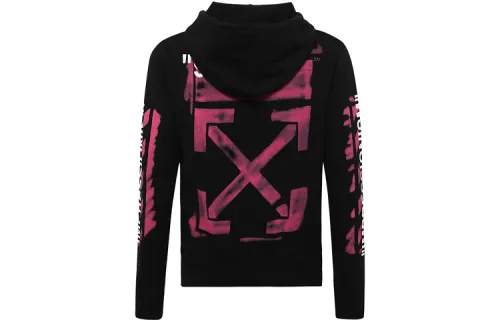 OFF WHITE Diag Stencil Hoodie