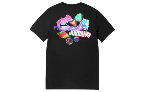 Jordan All Star T Shirts Men's Crew Neck Moderate Straight Fit
