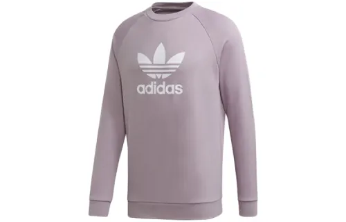 Adidas Originals Trefoil Sweatshirts Men's Crew Neck Moderate Regular