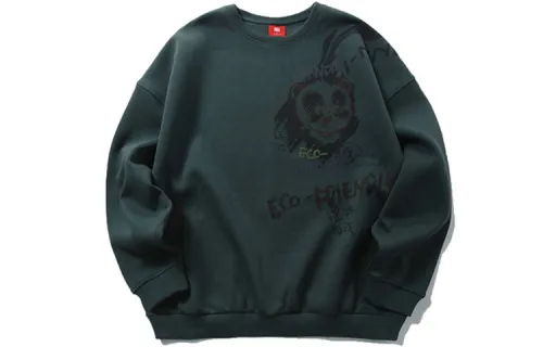 Li Ning Sweatshirts Men's Crew Neck Moderate Regular