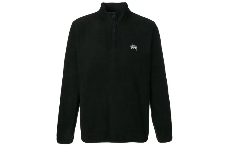 Stussy Sweatshirts Unisex Stand Collar Thickened