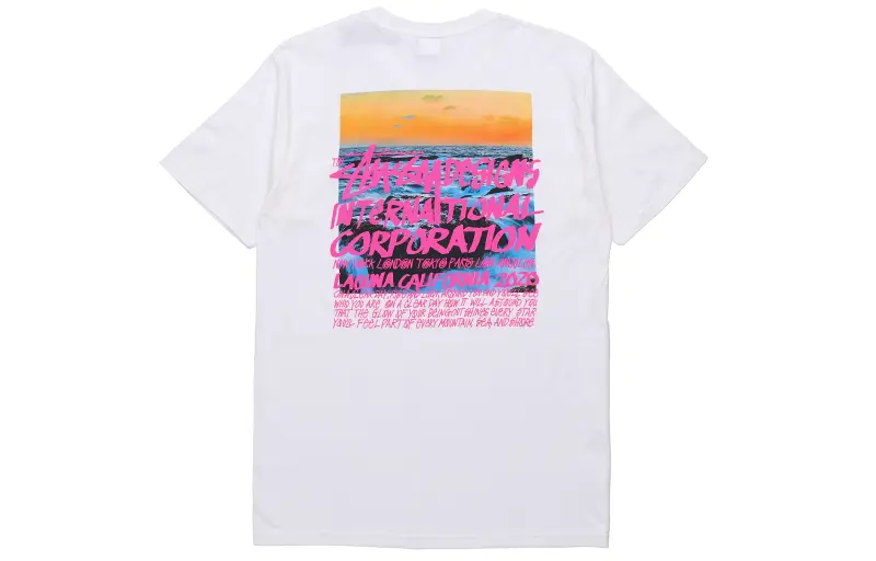 Stussy T Shirts Unisex Crew Neck Moderate Straight Fit