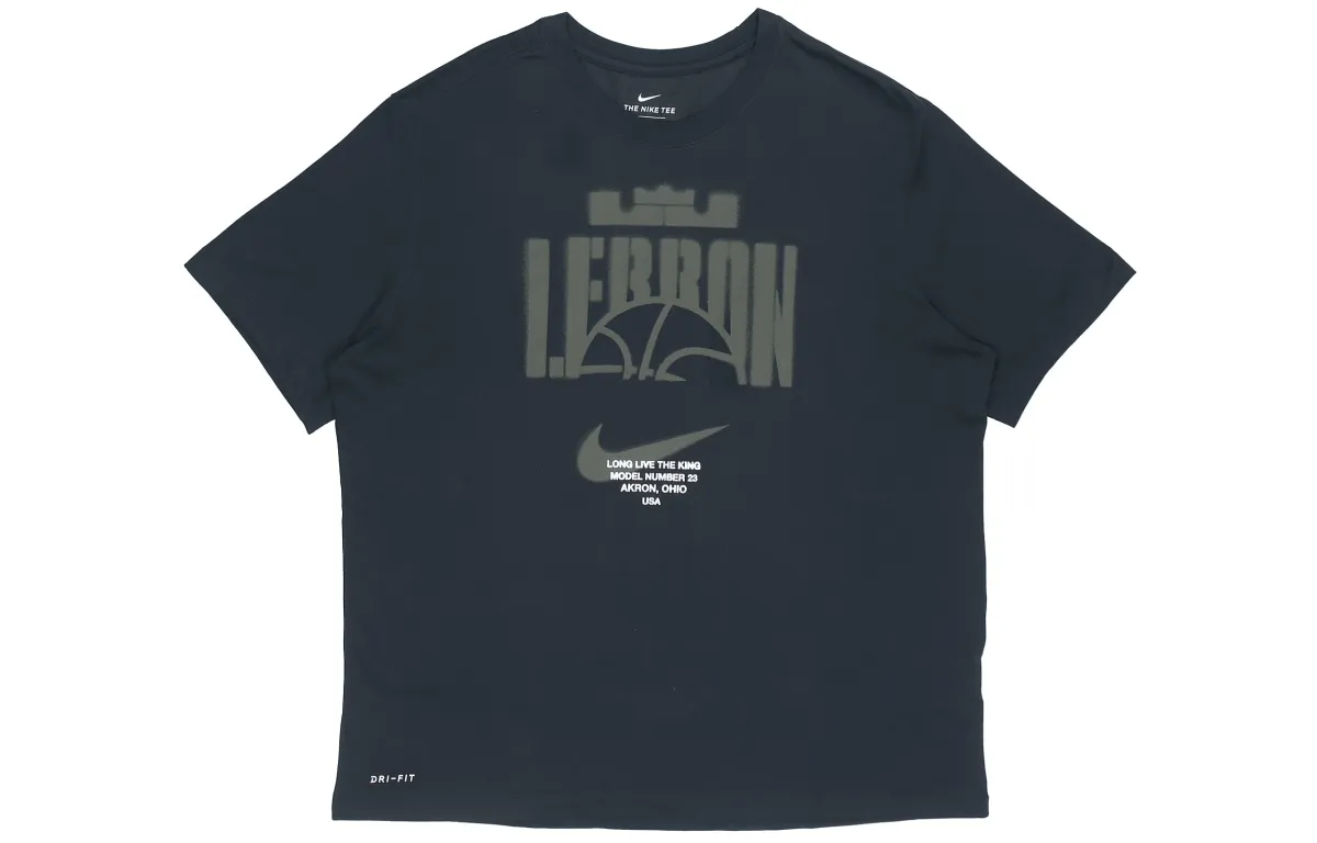 Nike T-Shirts Men's Crew Neck Moderate Straight Fit