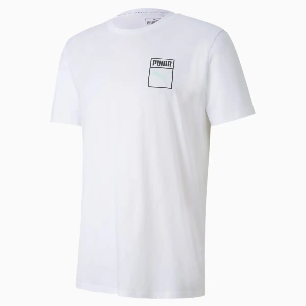 PUMA T-Shirts Men's Crew Neck Moderate Straight Fit
