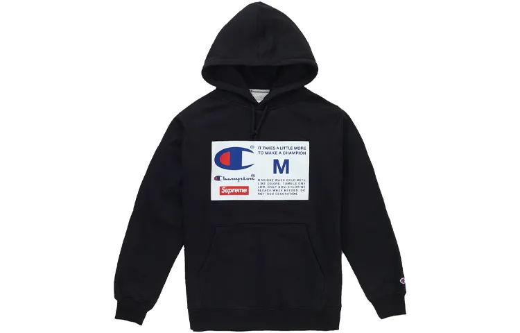 Supreme Co branded Collection Sweatshirt Unisex Black