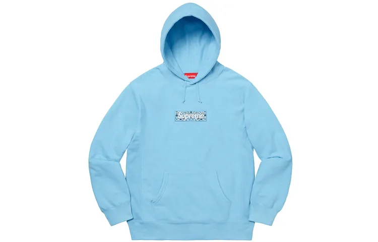 Supreme Bandana Box Logo Hooded Sweatshirt