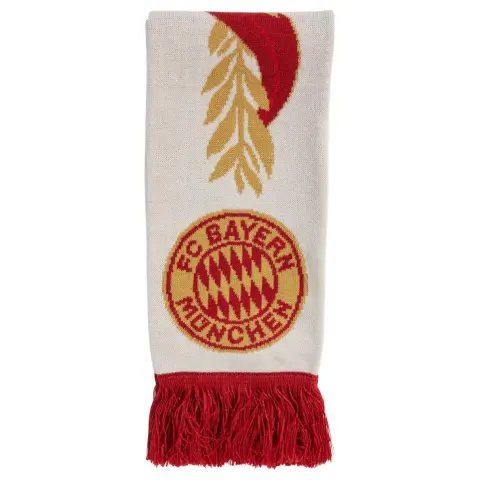 Adidas FC Bayern Acrylic Knit Scarves Unisex Red