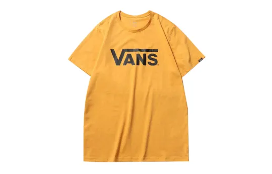 Vans Set-in Sleeve T-Shirt Unisex Yellow