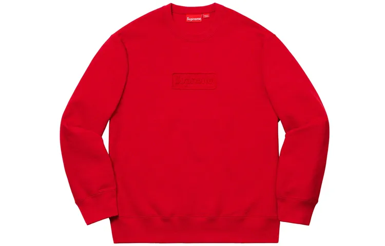 Supreme Cutout Logo Crewneck