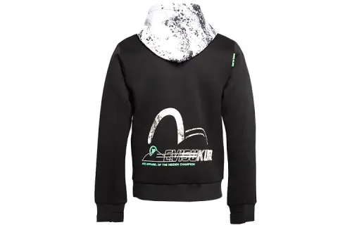 EVISU Hooded Sweatshirt Men's Black