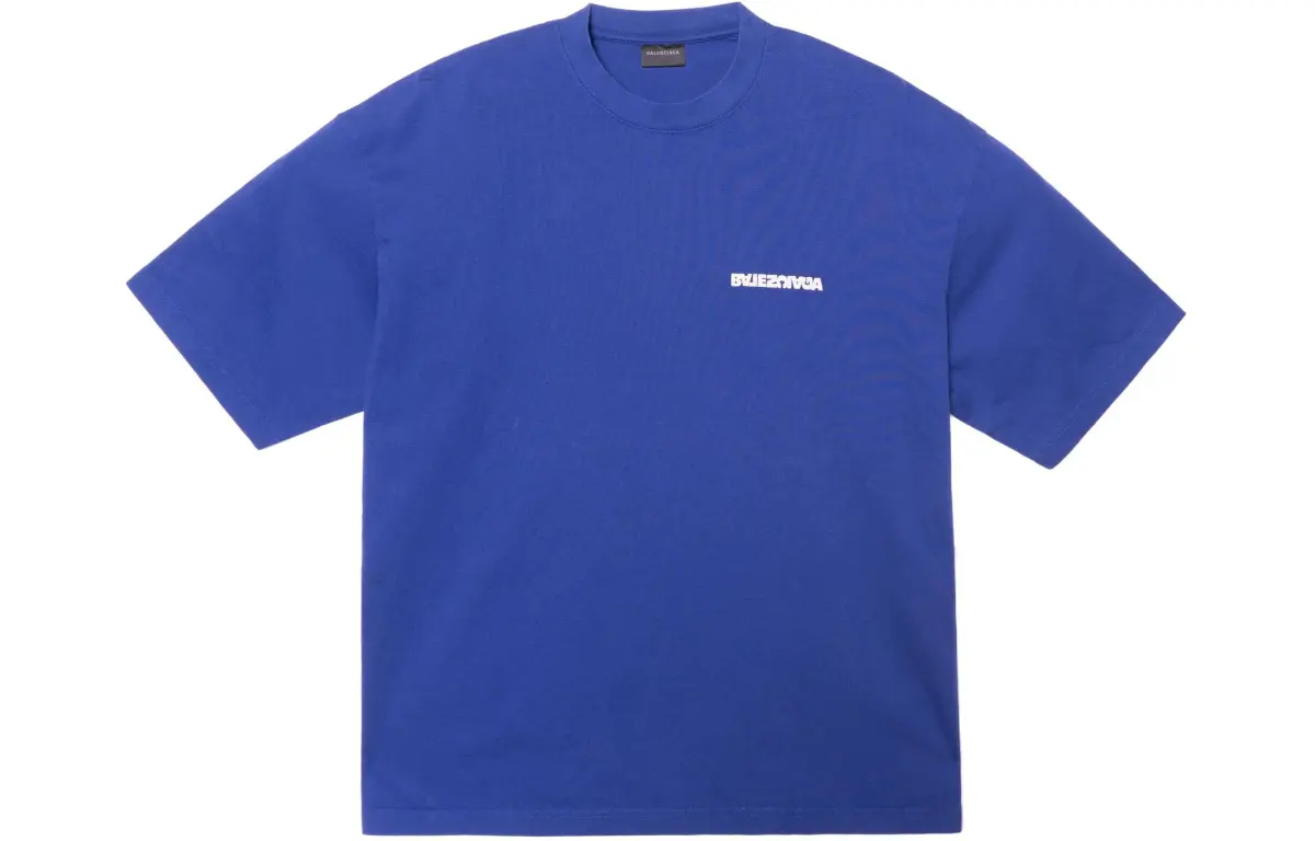 Balenciaga Logo Print T Shirt