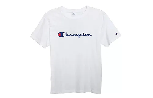 Champion T Shirt Japan Version Unisex White