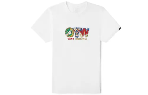 Vans T Shirts Men's Crew Neck Moderate Straight Fit