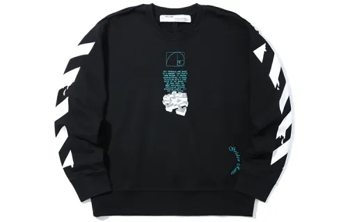 OFF WHITE Dripping Arrows Incompiuto Sweatshirt