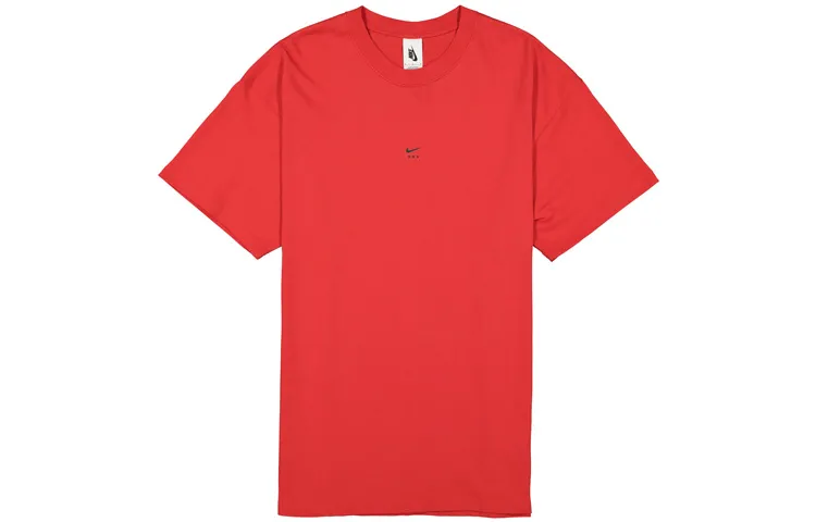 Nike T-Shirts Men's Crew Neck Moderate Straight Fit
