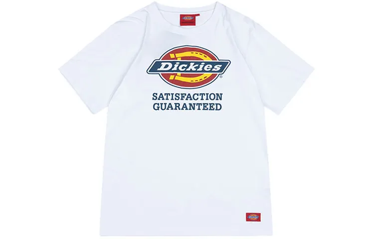Dickies T Shirts Unisex Crew Neck Moderate Heavyweight