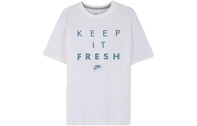 Nike T-Shirts Men's Crew Neck Moderate Straight Fit