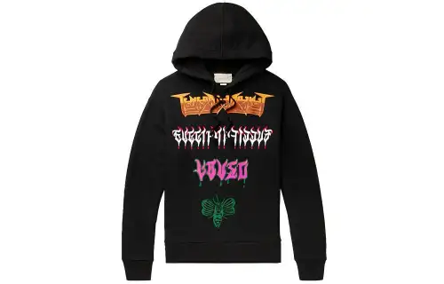 GUCCI Sweatshirts Men's Hooded Moderate Regular
