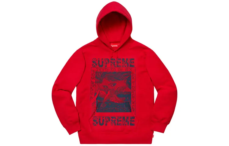 Supreme FW19 Sweatshirt Unisex Red