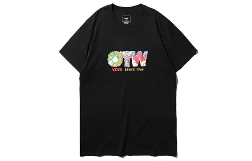 Vans T Shirts Men's Crew Neck Moderate Straight Fit