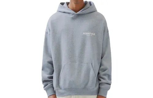 Fear Of God Essentials Logo Pullover Hoodie SS19