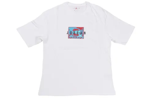 Jordan Sport T Shirts Men's Crew Neck Moderate Straight Fit