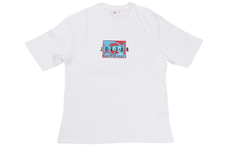 Jordan Sport T Shirts Men's Crew Neck Moderate Straight Fit