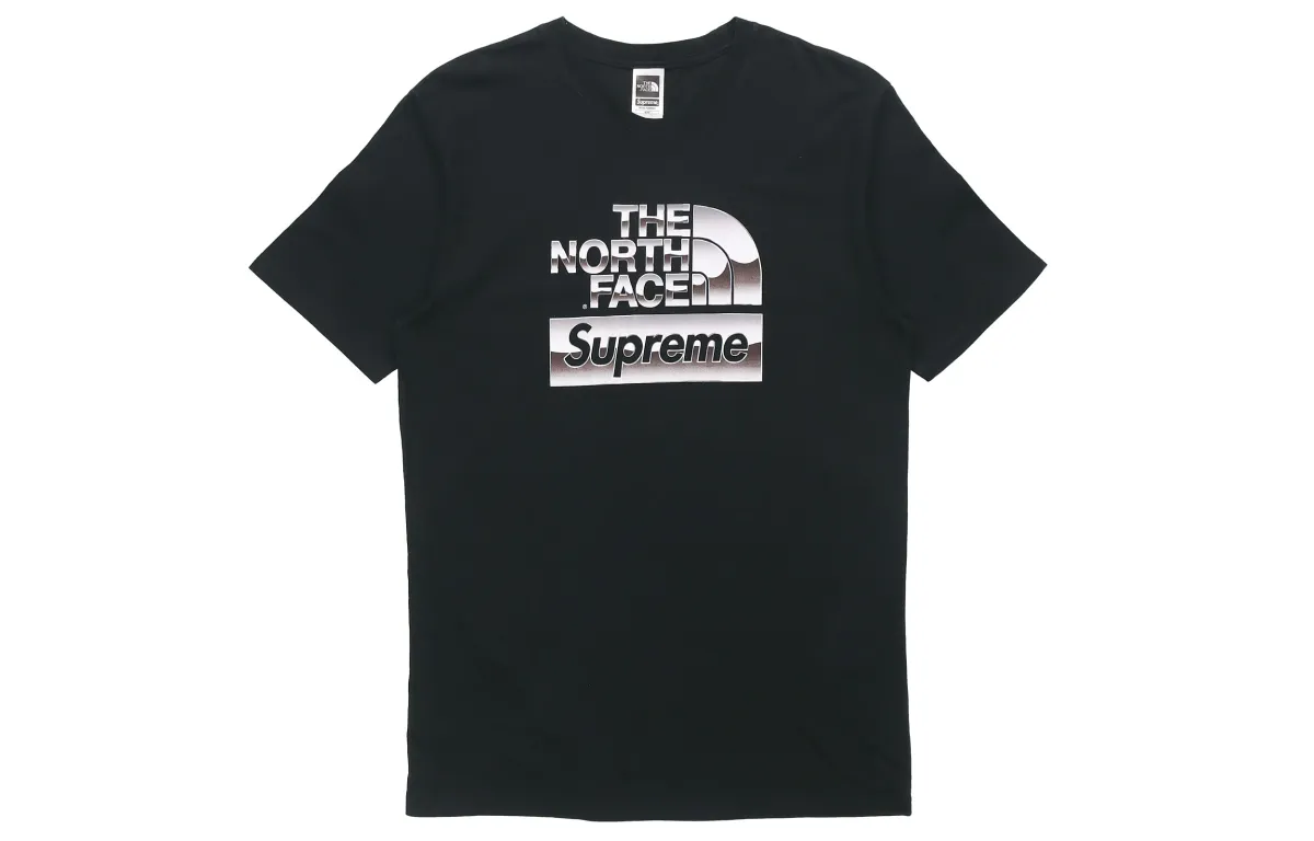 Supreme tnf metallic logo T-shirt