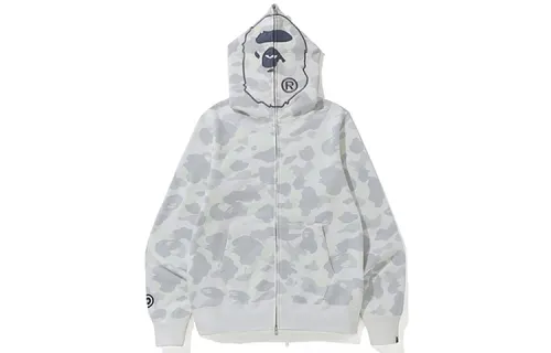 Bape City Camo 2nd Ape Full Zip Hoodie