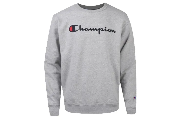 Champion Sweatshirt US Version Men's Light Gray