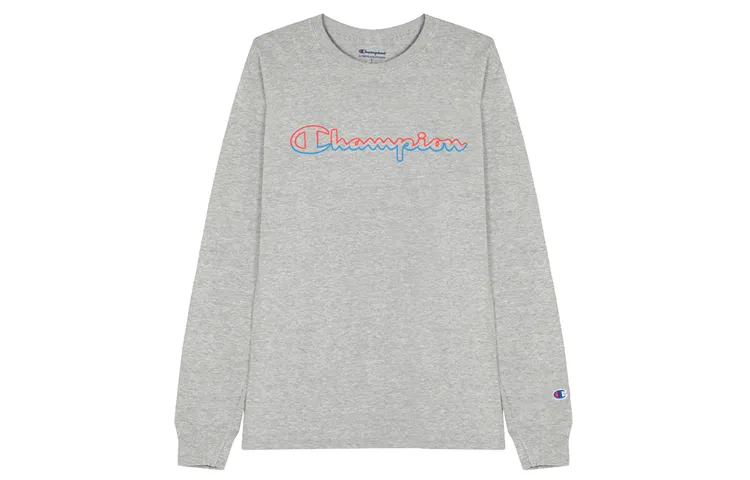 Champion Sweatshirt US Version Unisex Gray