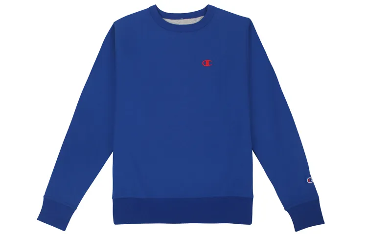 Champion Sweatshirt US Version Unisex Royal Blue