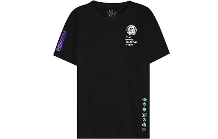 Nike T-Shirts Men's Crew Neck Moderate Straight Fit